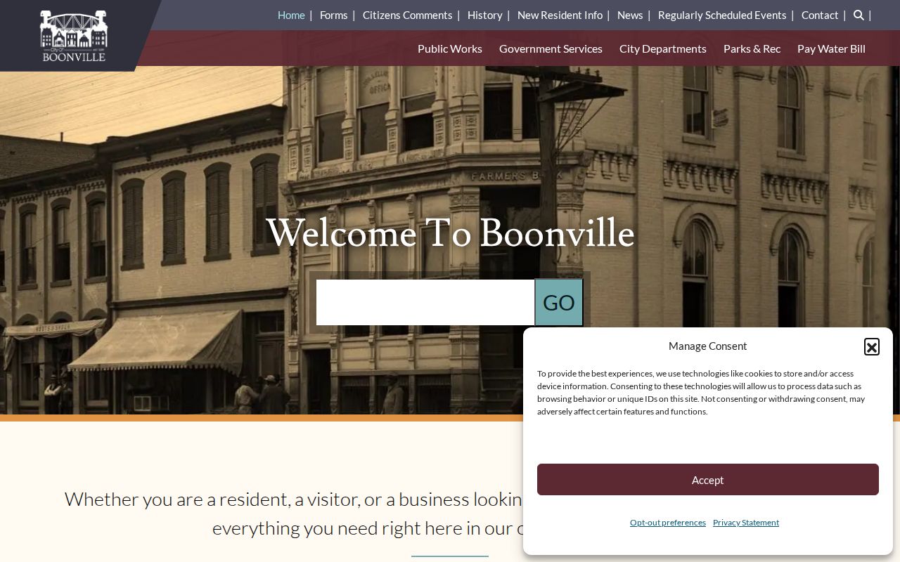 Boonville City Hall